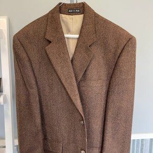 All Wool Tweed Sport Coat